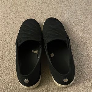 Black Slip Ons